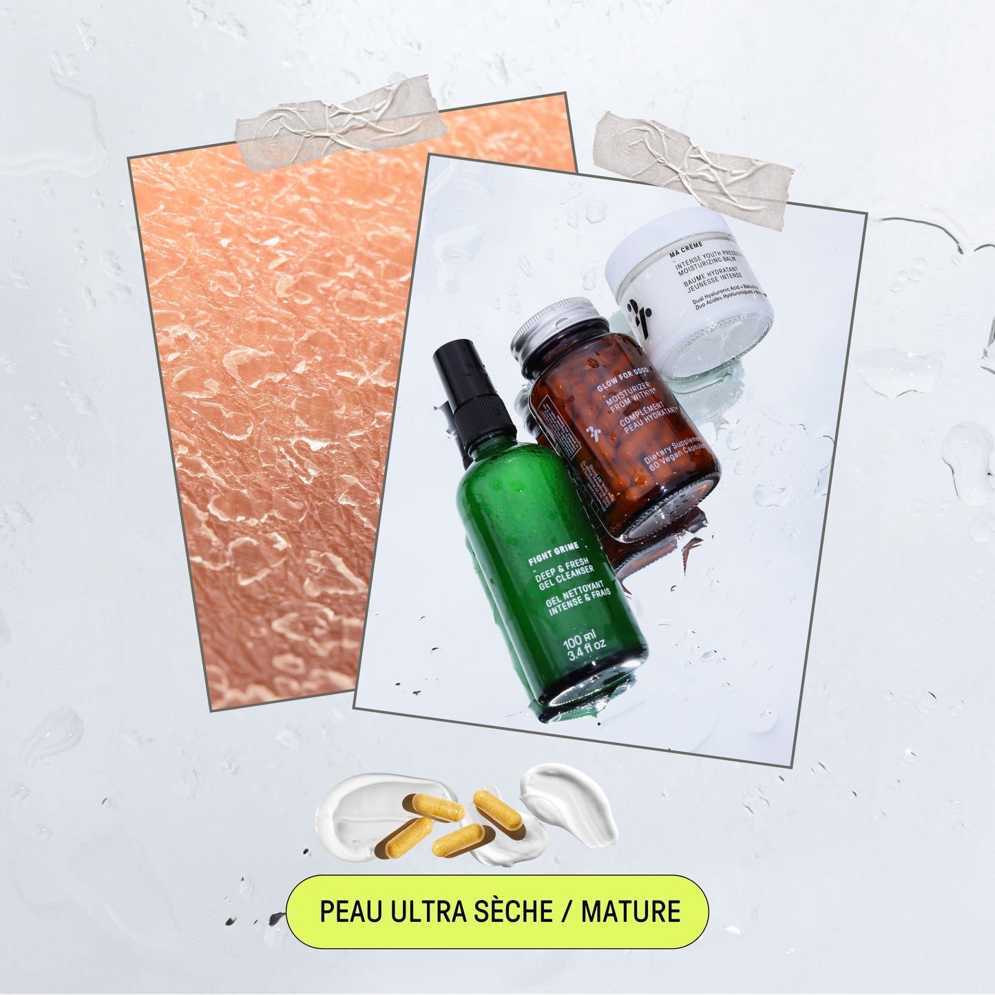 NOTRE TRIO PEAU ULTRA-SÈCHE